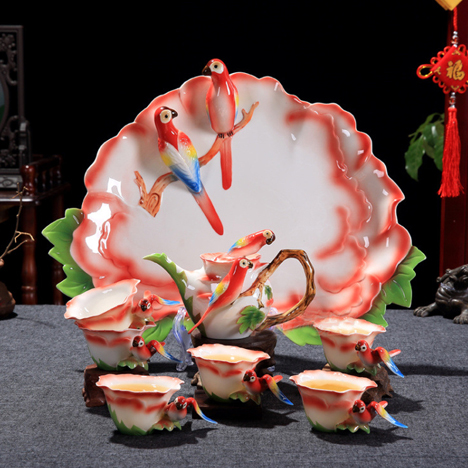 高檔藝術(shù)杯壺 定制