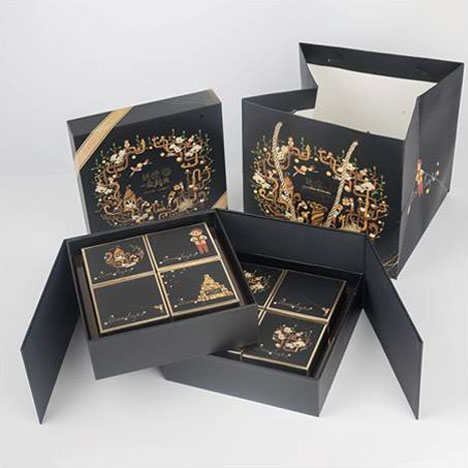 節(jié)日福利 中秋節(jié)月餅禮盒定制 兩款可選